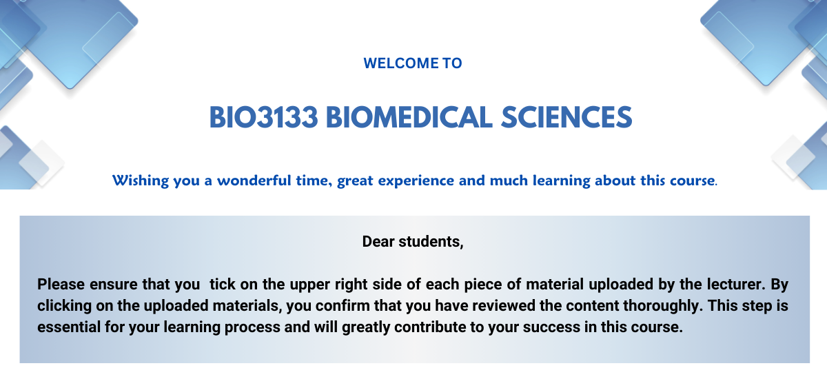 BIOMEDICAL SCIENCE