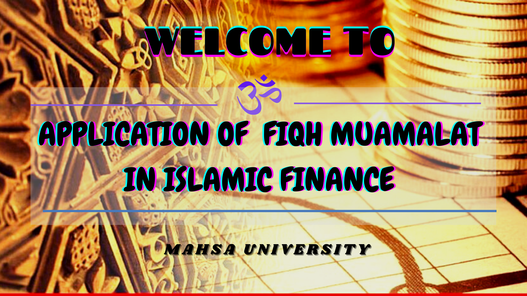 Application of Fiqh Mu'amalat in Islamic Finance
